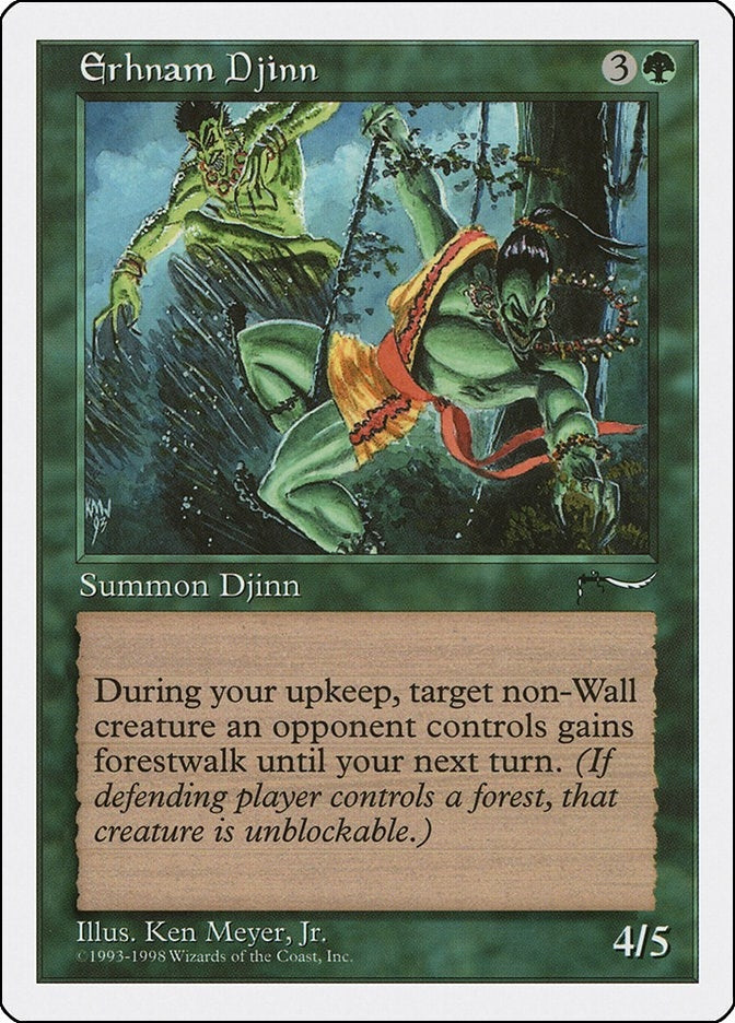 Image for Erhnam Djinn (51) - Magic: The Gathering
