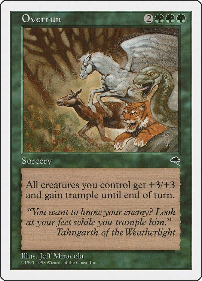 Image for Overrun (54) - Magic: The Gathering