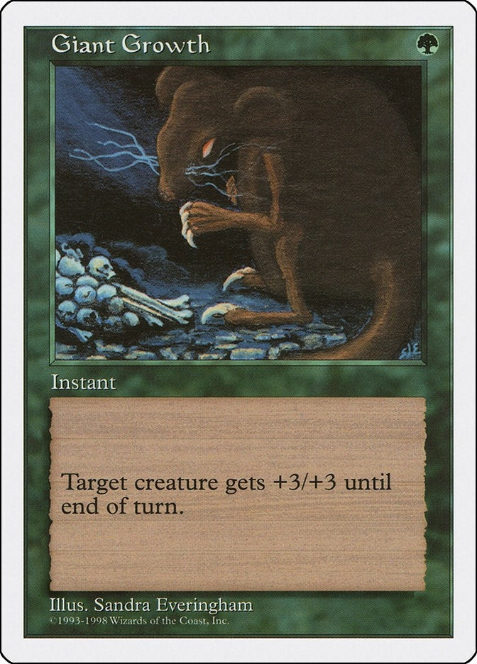 Image for Giant Growth (66) - Magic: The Gathering