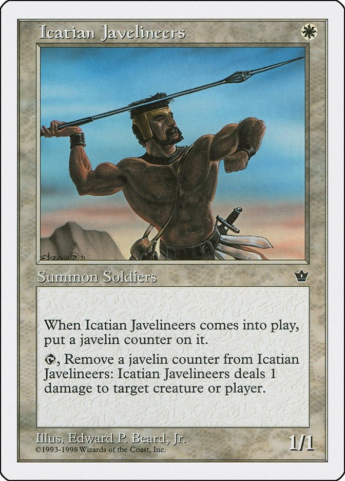 Image for Icatian Javelineers (77) - Magic: The Gathering