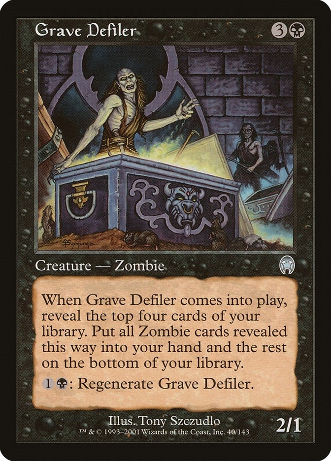 Image for Grave Defiler (40) - Magic: The Gathering