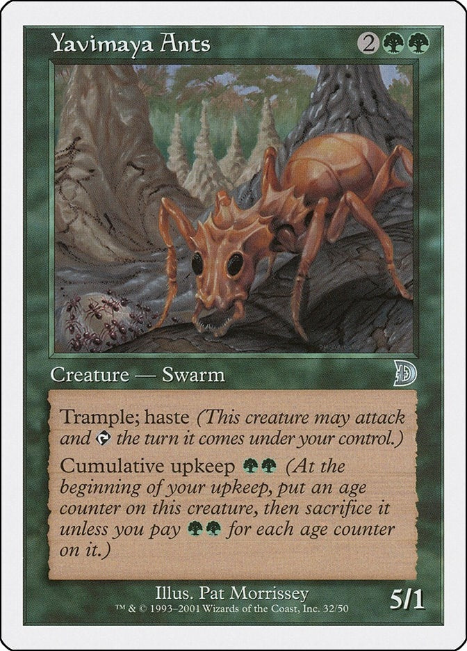 Image for Yavimaya Ants (32) - Magic: The Gathering