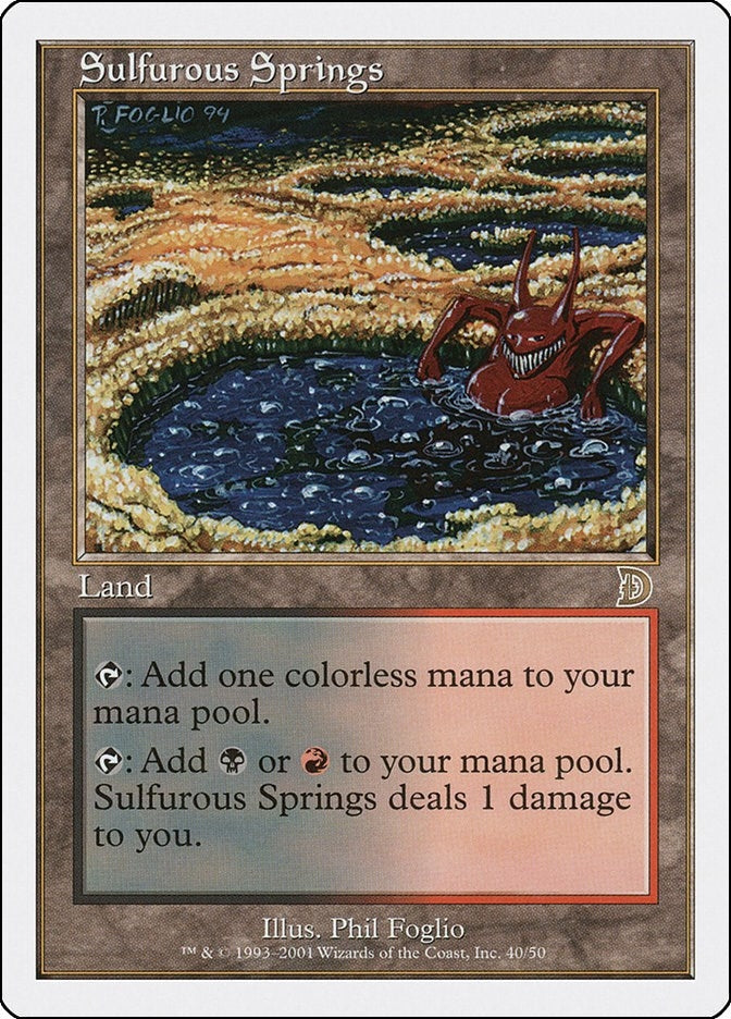 Image for Sulfurous Springs (40) - Magic: The Gathering