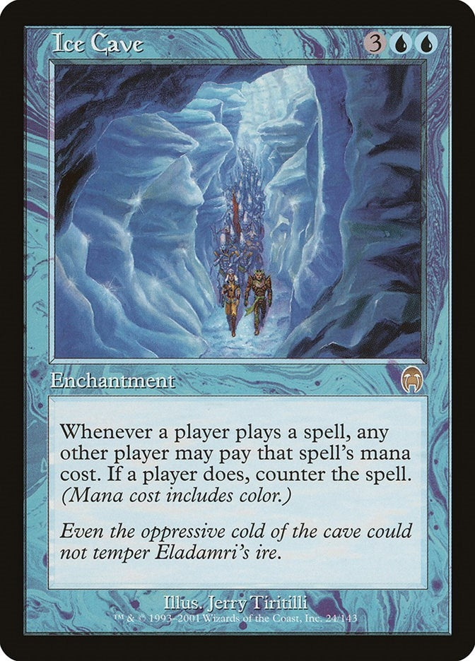 Image for Ice Cave (24) - Magic: The Gathering