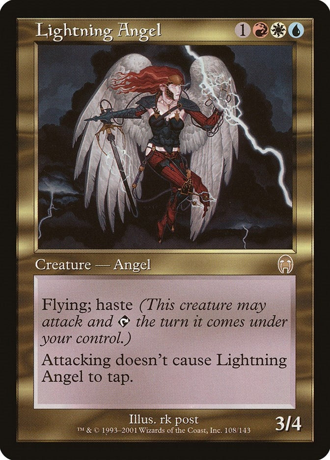 Image for Lightning Angel (108) - Magic: The Gathering