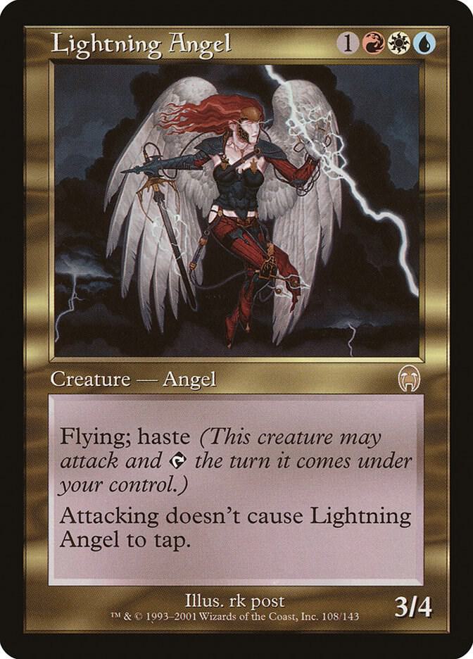 Image for Lightning Angel (108) - Magic: The Gathering