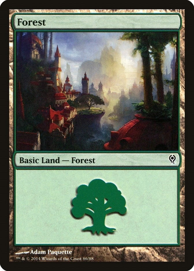 Image for Forest (86) (86) (DDM) - Magic: The Gathering