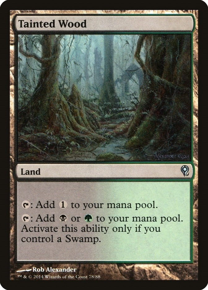 Image for Tainted Wood (78) - Magic: The Gathering
