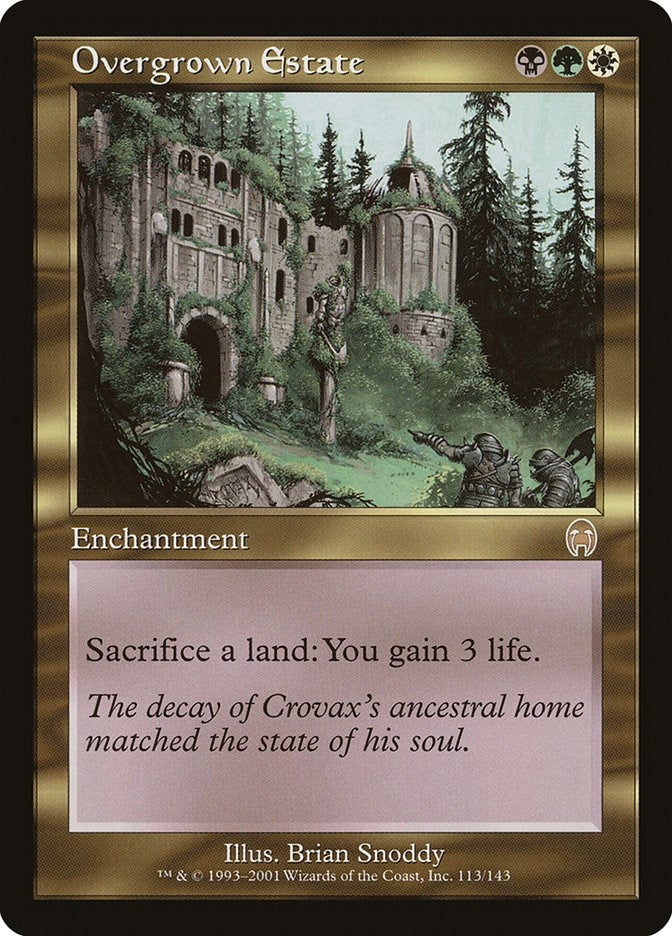 Image for Overgrown Estate (113) - Magic: The Gathering