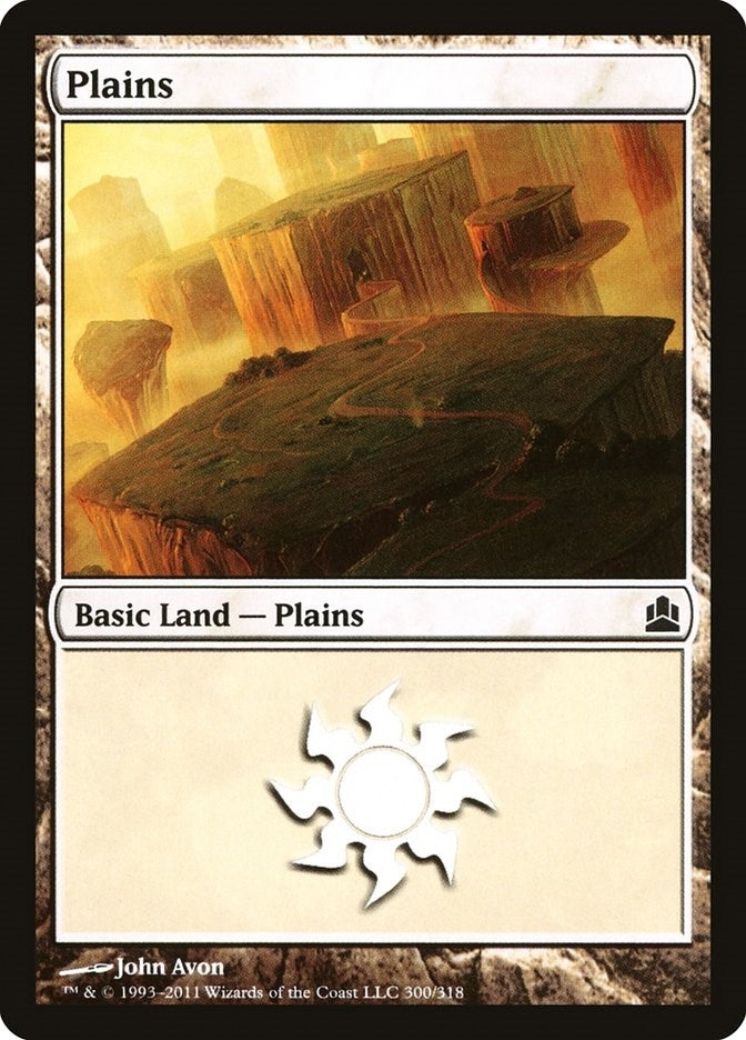 Image for Plains (300) (300) (CMD) - Magic: The Gathering