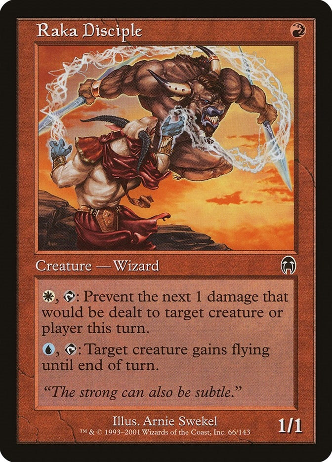 Image for Raka Disciple (66) - Magic: The Gathering