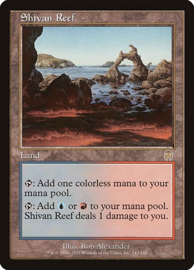 Image for Shivan Reef (142) - Magic: The Gathering