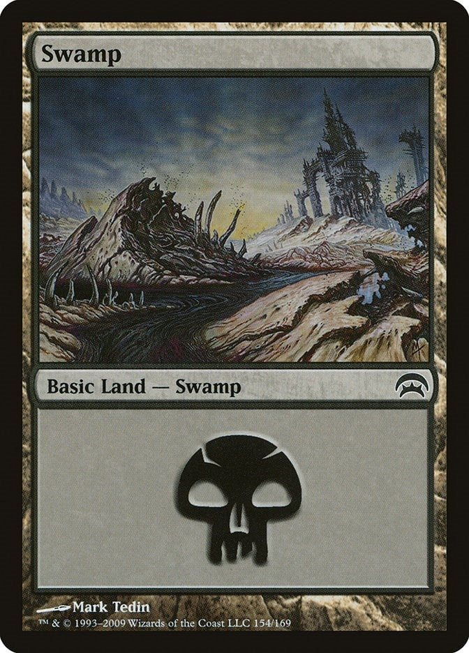 Image for Swamp (154) (154) - Magic: The Gathering