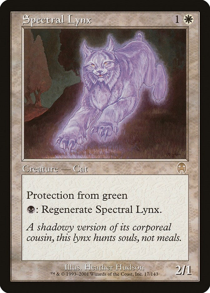 Image for Spectral Lynx (17) - Magic: The Gathering