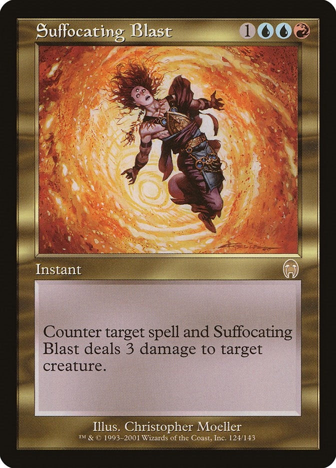 Image for Suffocating Blast (124) - Magic: The Gathering