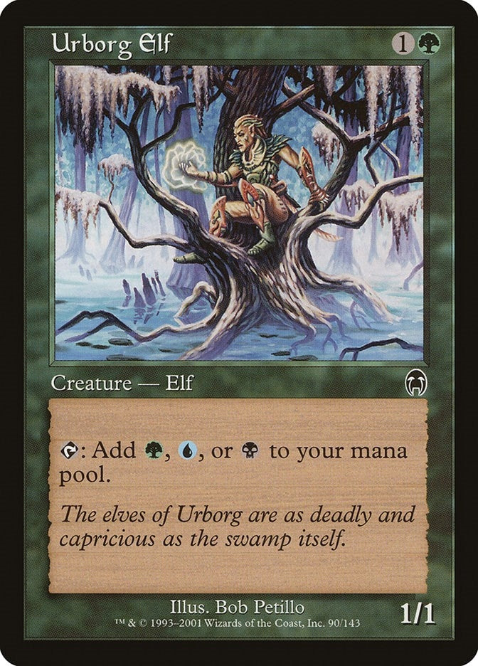 Image for Urborg Elf (90) - Magic: The Gathering