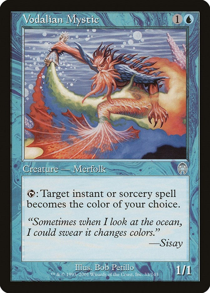 Image for Vodalian Mystic (33) - Magic: The Gathering