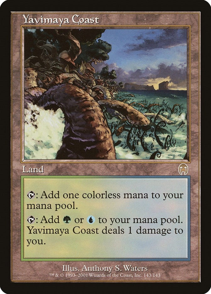 Image for Yavimaya Coast (143) - Magic: The Gathering