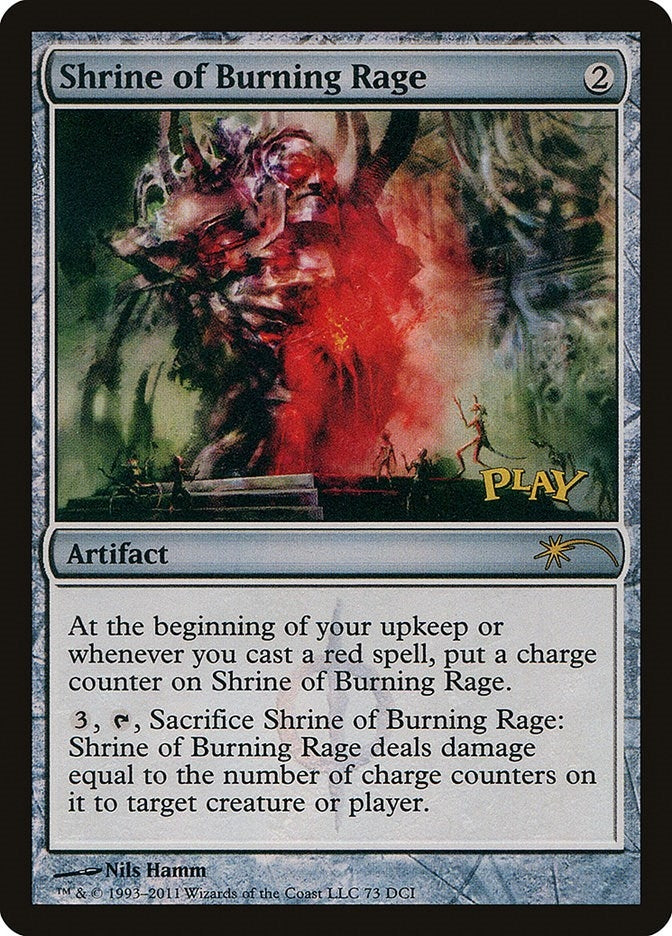 Image for Shrine of Burning Rage (73) - Magic: The Gathering