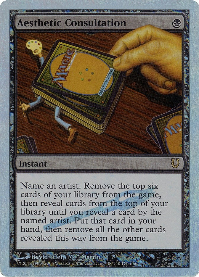 Image for Aesthetic Consultation (Alternate Foil) (48) (UNH) - Magic: The Gathering