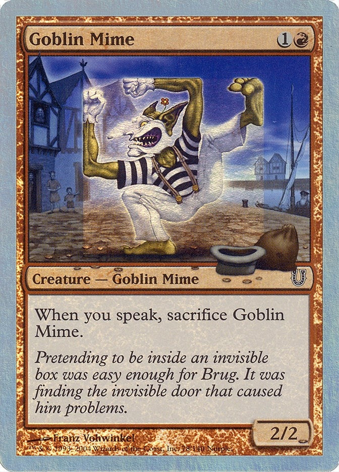 Image for Goblin Mime (Alternate Foil) (78) - Magic: The Gathering