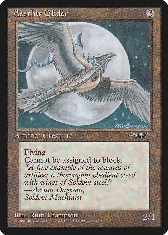 Image for Aesthir Glider (Moon) (ALL) - Magic: The Gathering