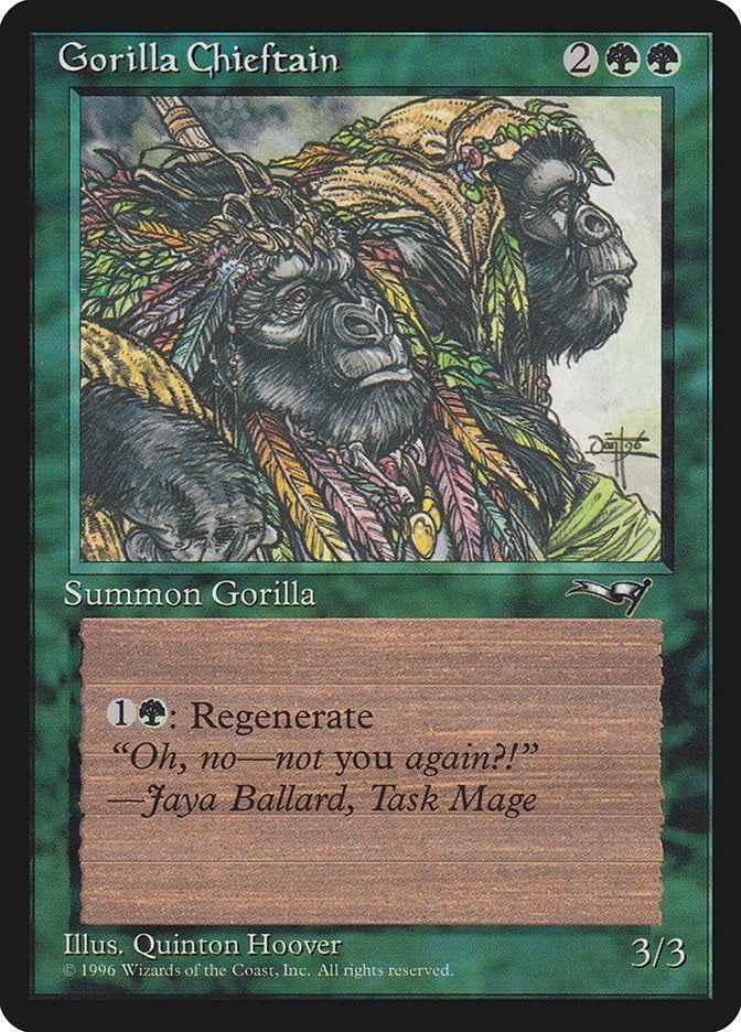 Image for Gorilla Chieftain (2 Gorillas) (78) - Magic: The Gathering