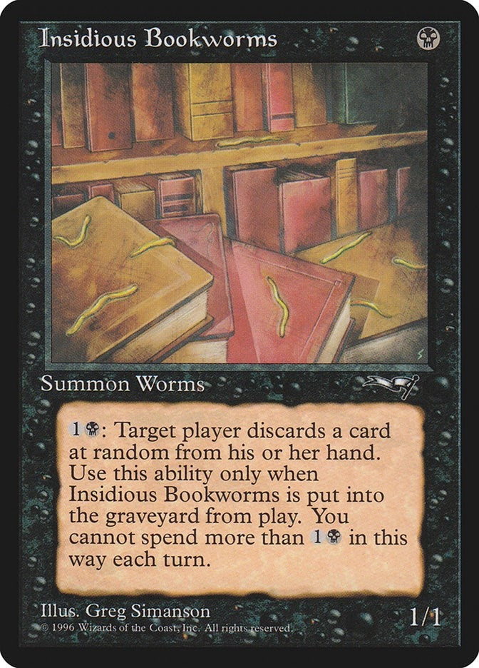 Image for Insidious Bookworms (13) - Magic: The Gathering