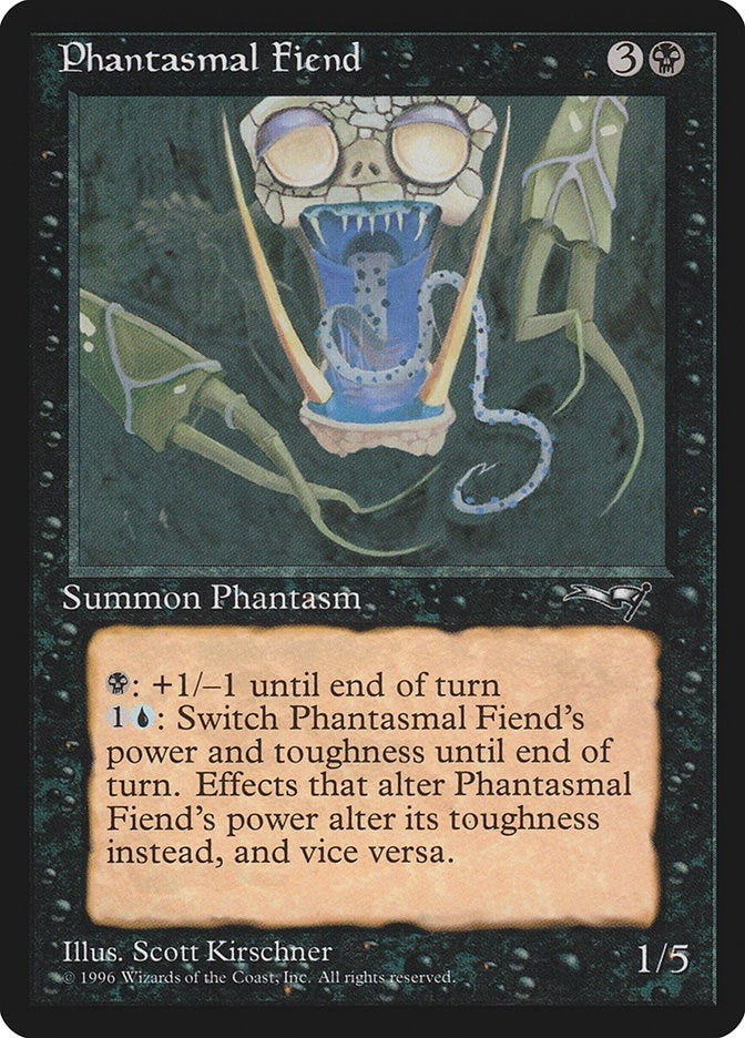 Image for Phantasmal Fiend (Close-up) (21) - Magic: The Gathering