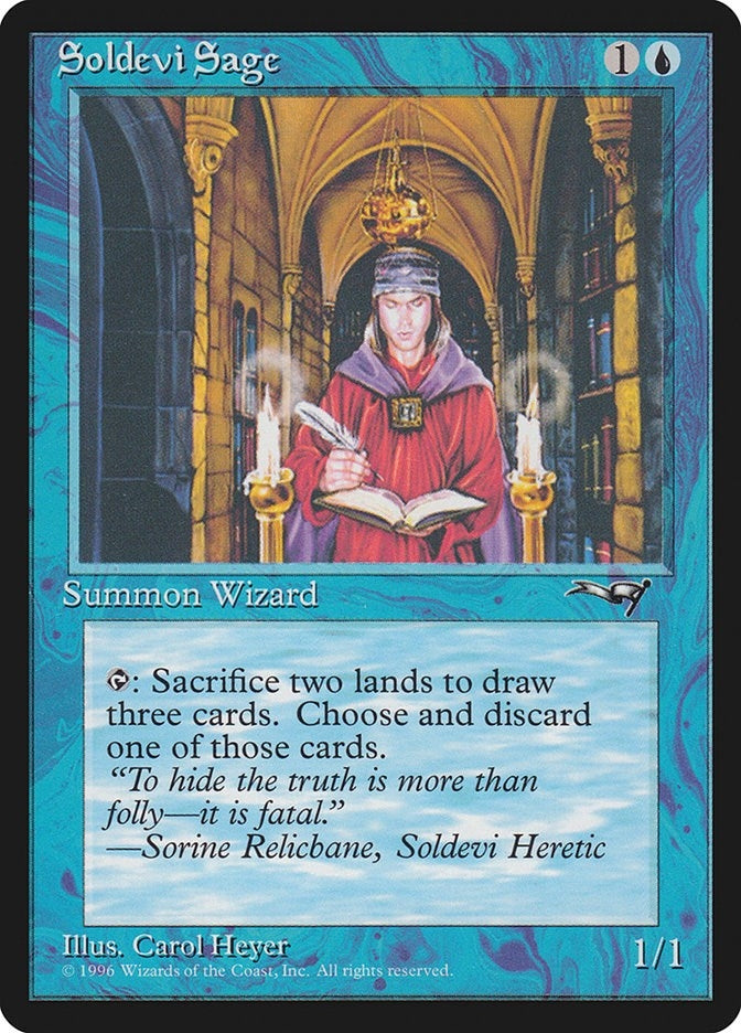 Image for Soldevi Sage (2 Candles) (52) - Magic: The Gathering
