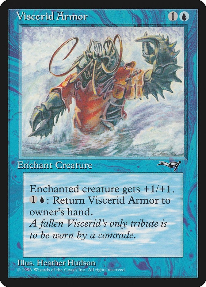 Image for Viscerid Armor (Crashing Wave) (61) - Magic: The Gathering