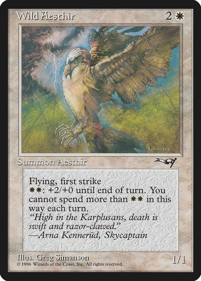 Image for Wild Aesthir (155) - Magic: The Gathering