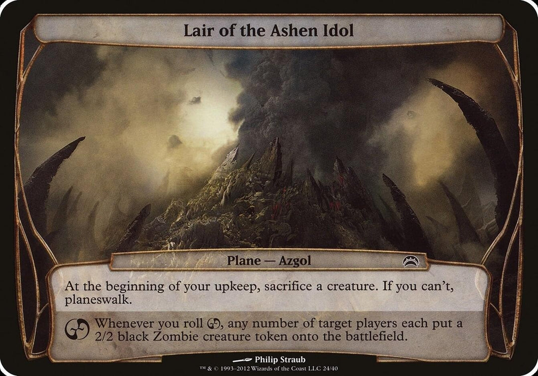 Image for Lair of the Ashen Idol (Planechase 2012) (24) - Magic: The Gathering