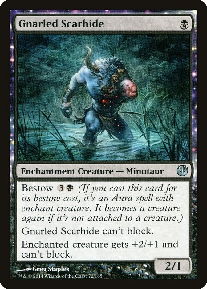 Image for Gnarled Scarhide (72) (JOU) - Magic: The Gathering
