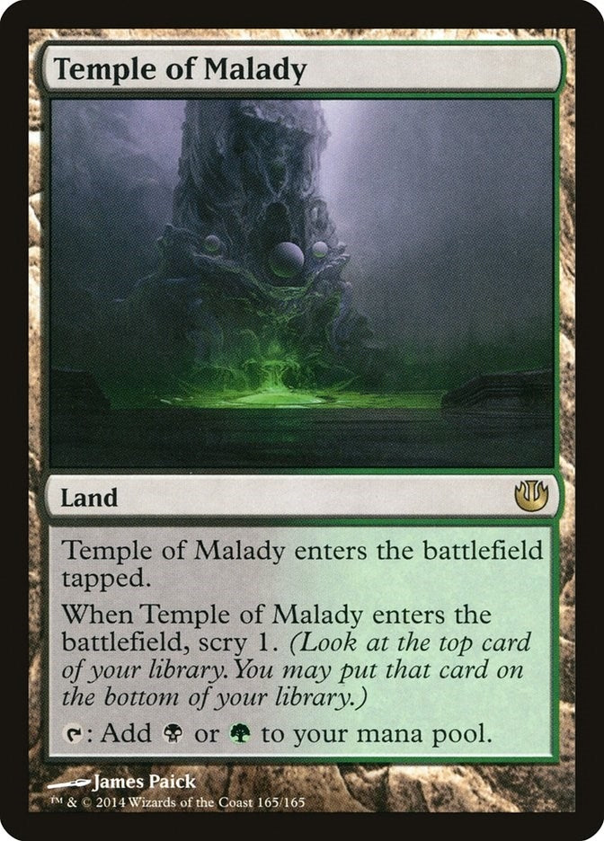 Image for Temple of Malady (165) - Magic: The Gathering