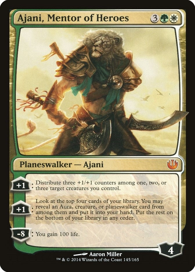 Image for Ajani, Mentor of Heroes (145) (JOU) - Magic: The Gathering