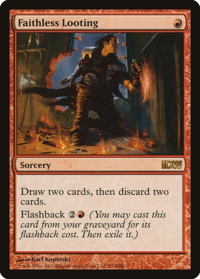 Image for Faithless Looting (IDW Comics 2012) (P2) - Magic: The Gathering