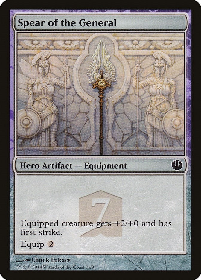 Image for Spear of the General (7a) (HERO) - Magic: The Gathering