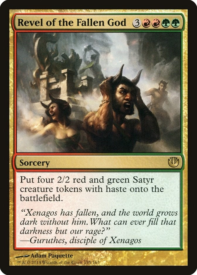 Image for Revel of the Fallen God (155) (JOU) - Magic: The Gathering