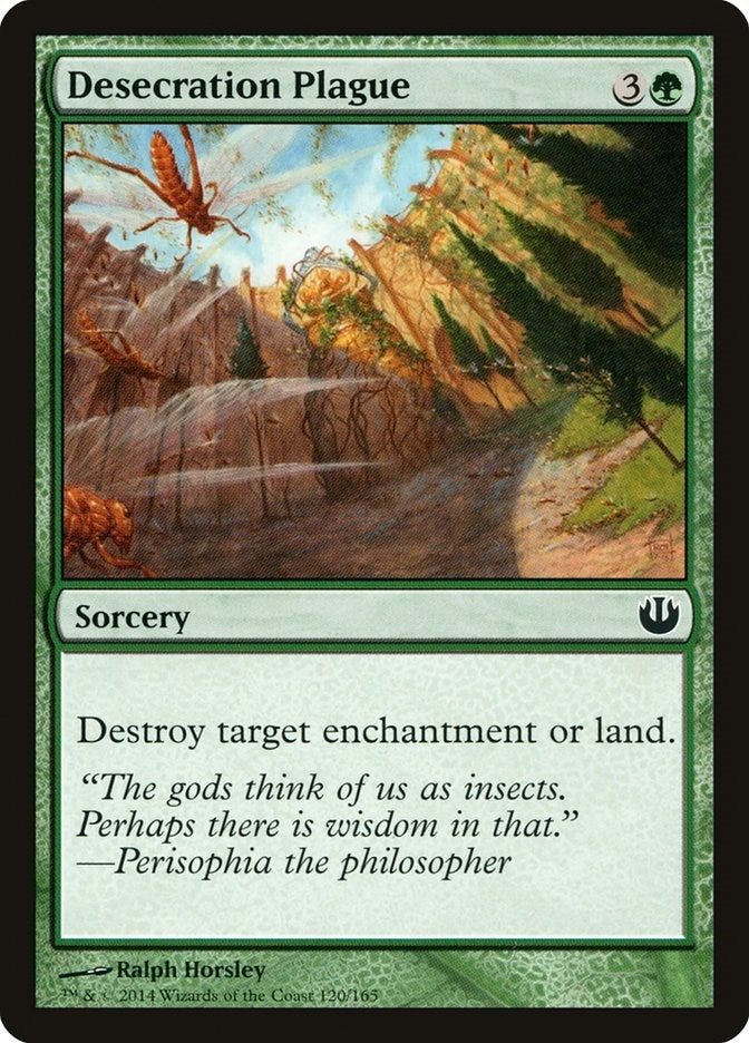 Image for Desecration Plague (120) - Magic: The Gathering