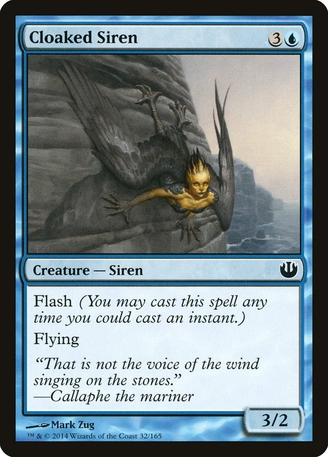 Image for Cloaked Siren (32) - Magic: The Gathering