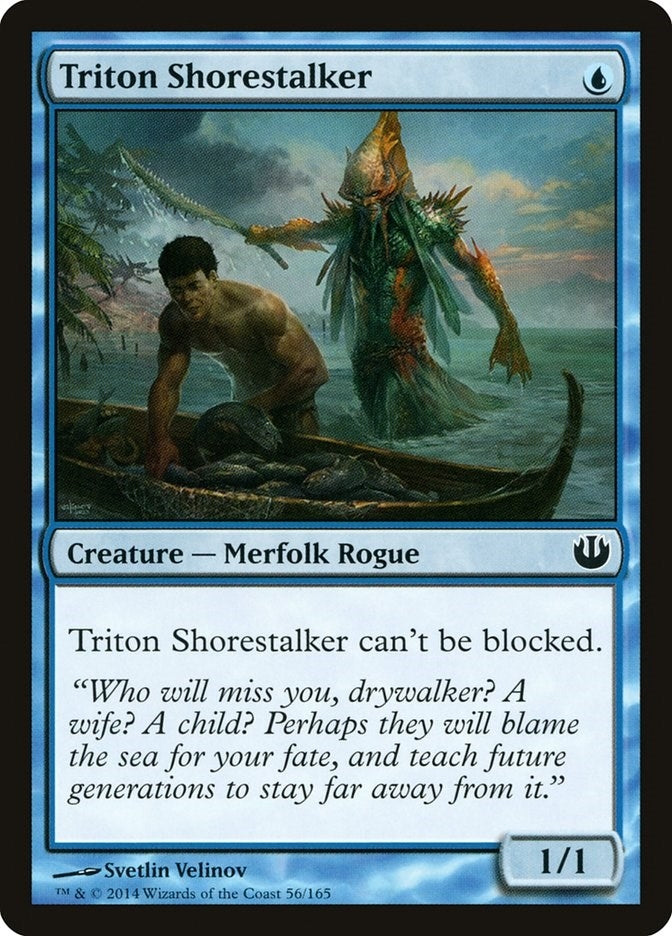 Image for Triton Shorestalker (56) - Magic: The Gathering