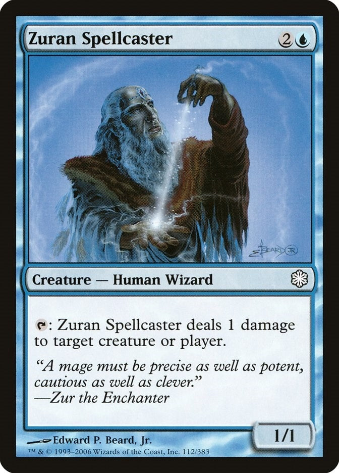 Image for Zuran Spellcaster (112) - Magic: The Gathering