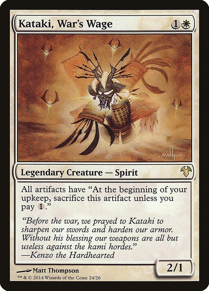 Image for Kataki, War's Wage (24) - Magic: The Gathering