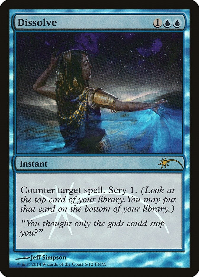 Image for Dissolve (6) - Magic: The Gathering