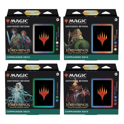 Wizards of the Coast Magic Lord Rings Commander Deck Set EN
