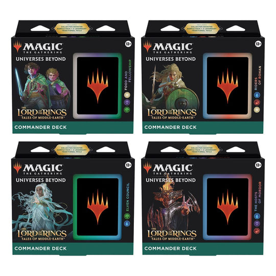 Wizards of the Coast Magic Lord Rings Commander Deck Set EN