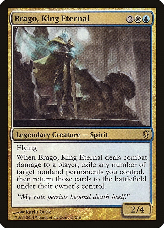 Image for Brago, King Eternal (41) - Magic: The Gathering