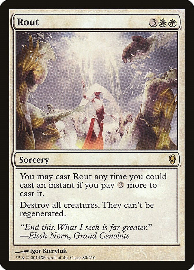 Image for Rout (80) - Magic: The Gathering