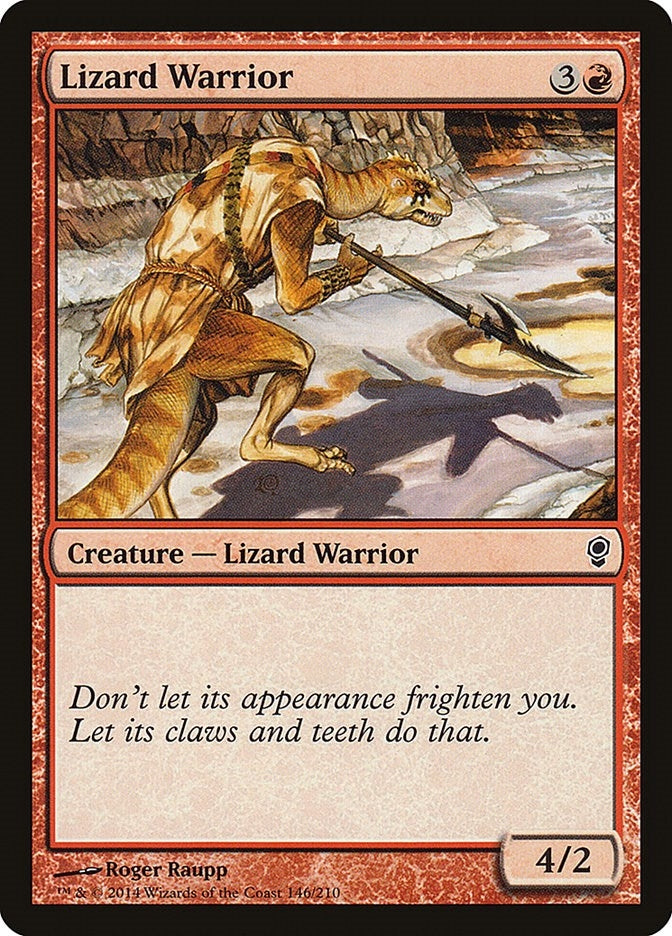 Image for Lizard Warrior (146) - Magic: The Gathering